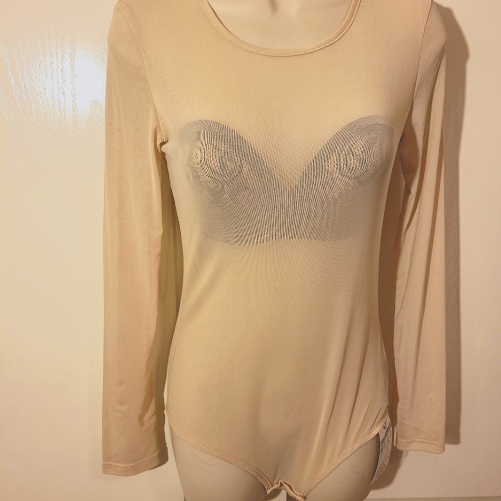 May & Maya sheer bodysuit
